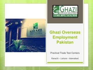 ghazi overseas lahore